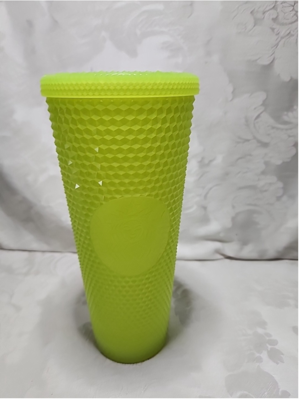 Starbucks 24oz Venti Glow In The Dark Studded Tumbler Lemongrass